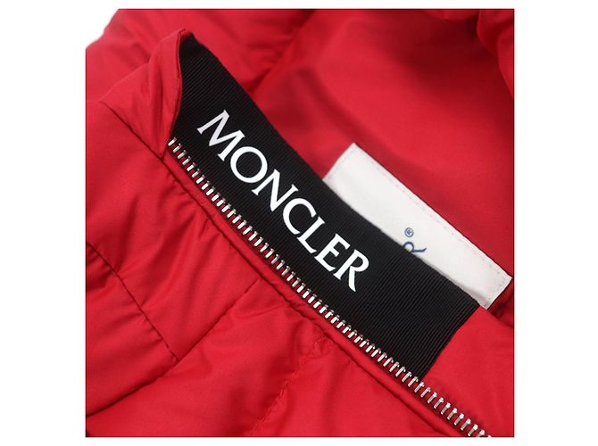 Chaleco de Plumas Moncler de Poliéster Roja - vista 6