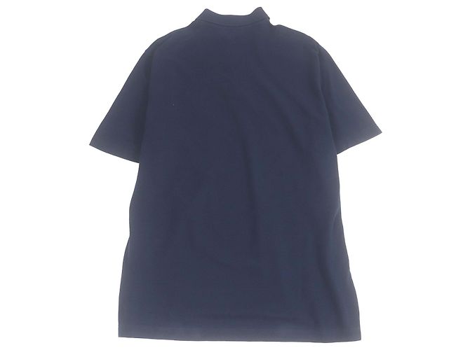 Camiseta Polo de Algodón Hermès Azul Azul marino - vista 3