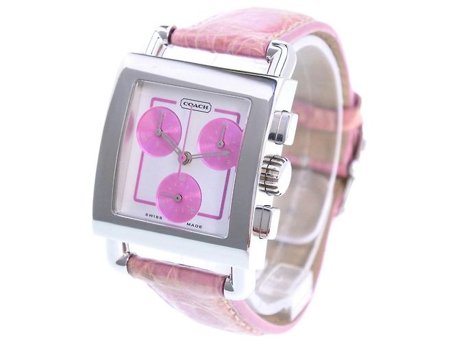 Reloj cronógrafo de acero inoxidable Coach Plata - vista 2
