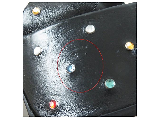 Sandali con tacco Louis Vuitton Monogram Nero - vista 14