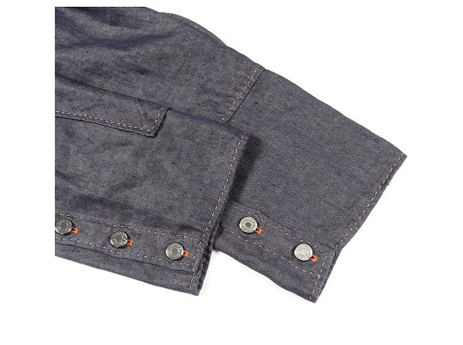Pantalones de denim de seda CIRQUE MOLIER de Hermès Azul Azul marino - vista 6
