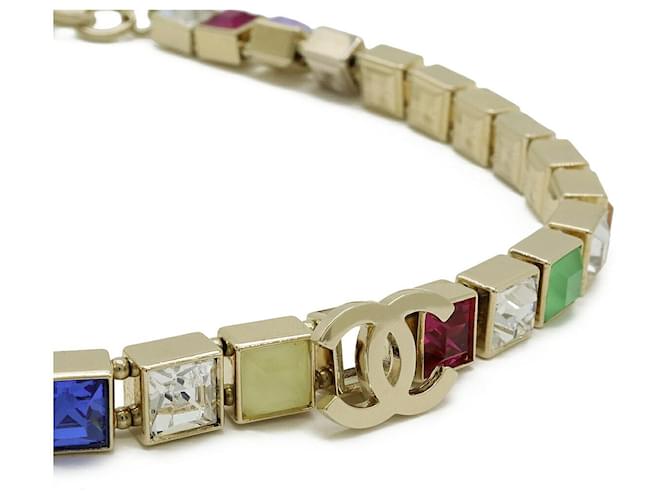 Collana Choker Chanel Coco Mark Multicolore - vista 2