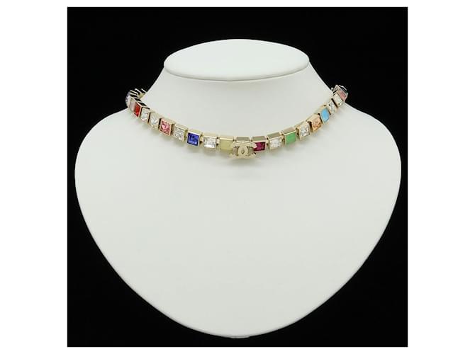 Collana Choker Chanel Coco Mark Multicolore - vista 6