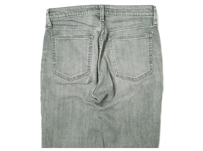Autre Marque Pantalones de denim elástico de algodón RED CARD Happiness Gris - vista 6