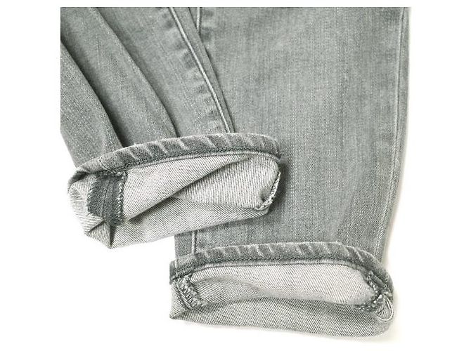 Autre Marque Pantalones de denim elástico de algodón RED CARD Happiness Gris - vista 8