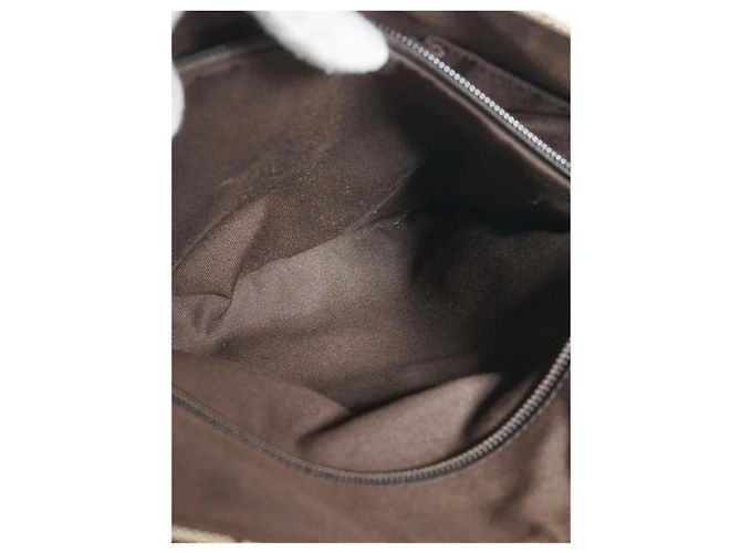 Gucci Borsa a tracolla in tela GG marrone - vista 15