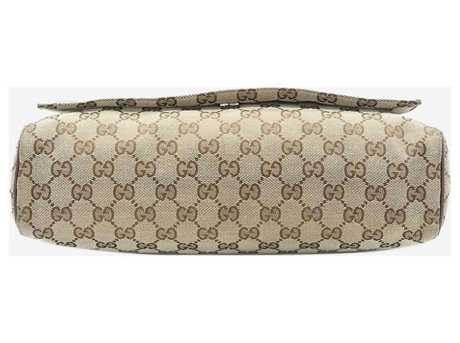Gucci Borsa a tracolla in tela GG marrone - vista 7
