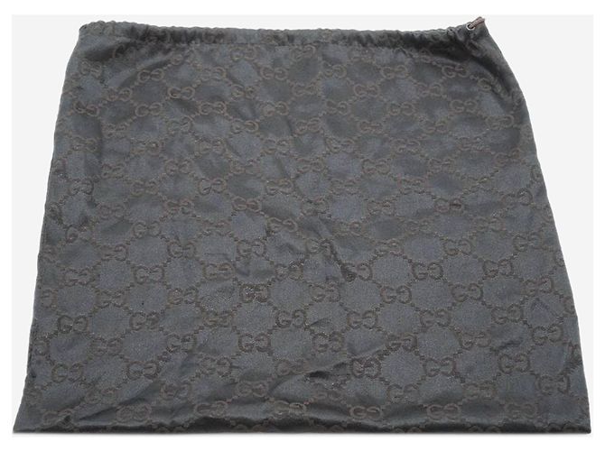 Gucci Borsa in tela e pelle nera Jackie Nero - vista 15
