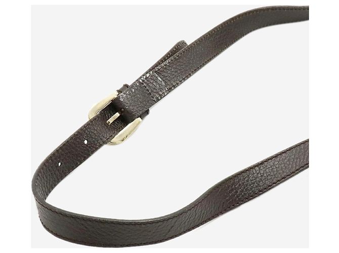 Gucci Braune GG-Canvas-beschichtete Schultertasche - Ansicht 4