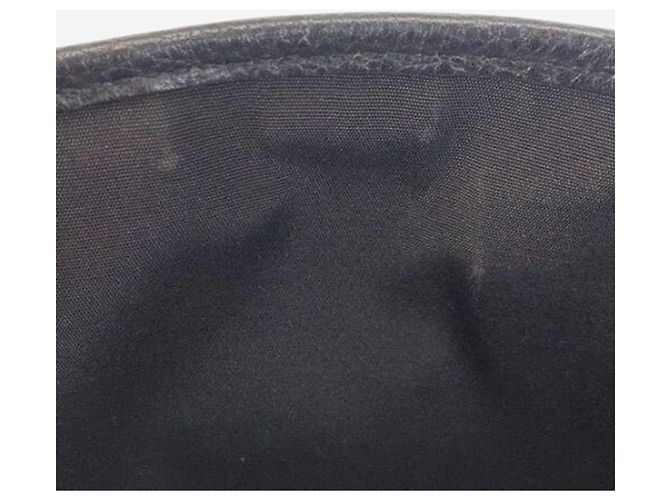 Gucci Borsa tote in tela GG nera e pelle Nero - vista 12