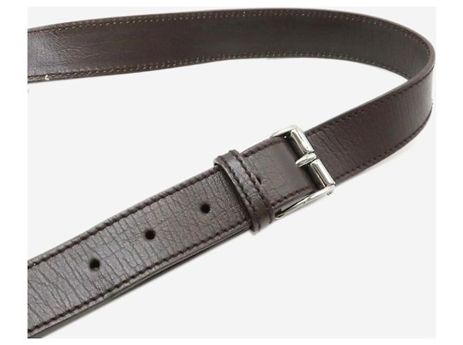 Gucci Borsa a spalla in tela e pelle GG Supreme marrone - vista 5