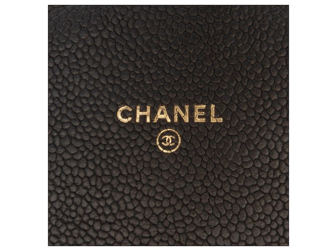 Wallet On Chain Cartera de cadena cuadrada de caviar acolchado negro Paris Cuba de Chanel - vista 5