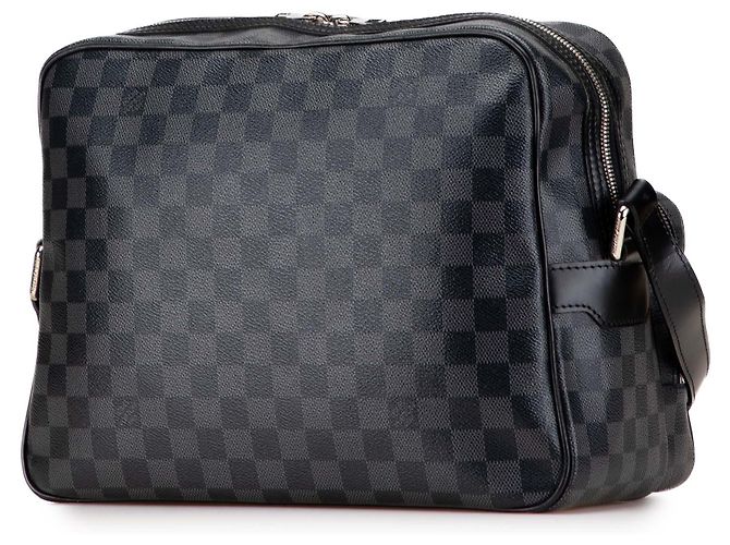 Louis Vuitton Black Damier Graphite Sac Leoh - view 2