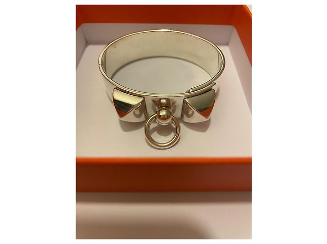 Hermès De Chien Armband Halskette Silber - Ansicht 4