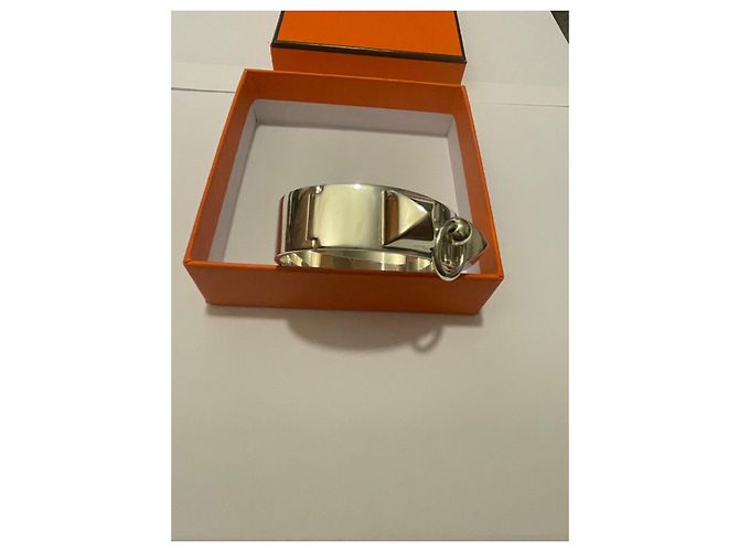 Hermès De Chien Armband Halskette Silber - Ansicht 5