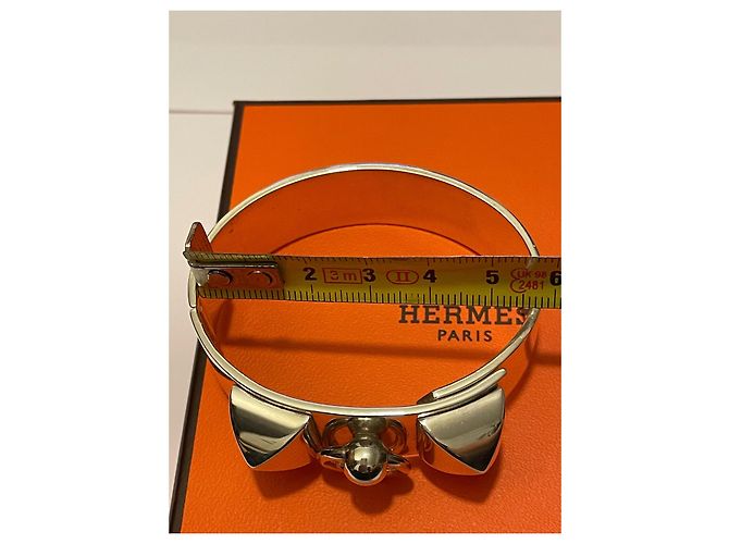 Hermès De Chien Armband Halskette Silber - Ansicht 7