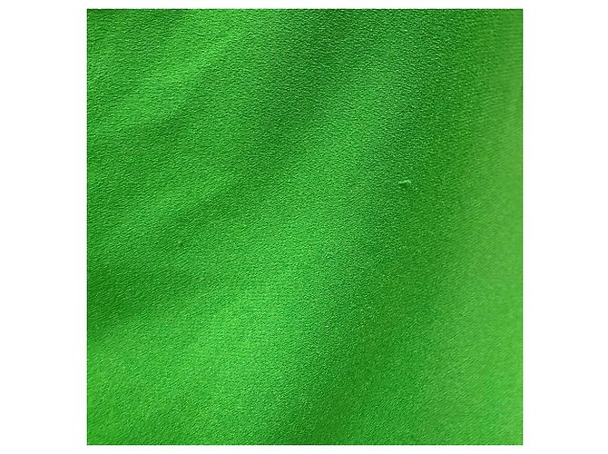 Abito midi Joseph con dettaglio cut-out sulla schiena in acetato verde - vista 4