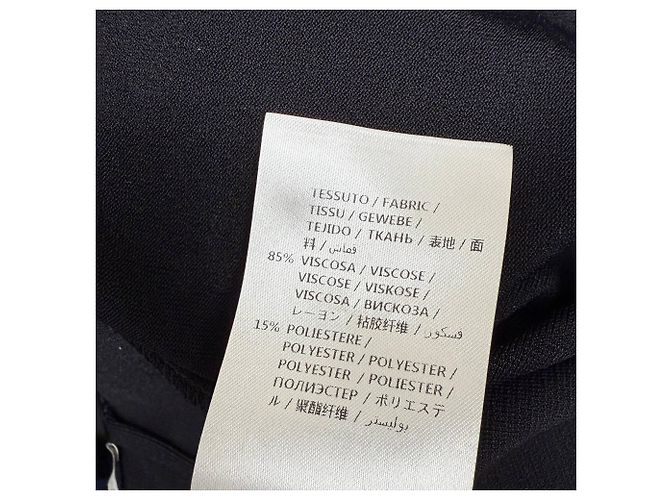 Stella Mc Cartney Mono de espalda abierta Stella McCartney en viscosa negra Negro - vista 5