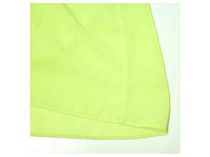 Autre Marque H BEAUTY&YOUTH Transparente Lange Pulloverkleid Golden Grün - Ansicht 6