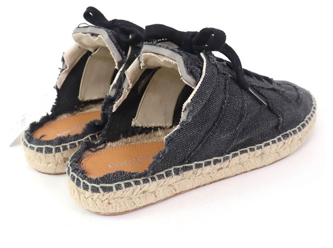 Maison Martin Margiela Espadrillas in pelle con lacci Maison Margiela 22 S38WS0192 - vista 3