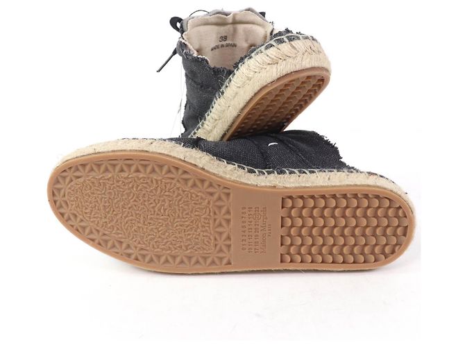 Maison Martin Margiela Espadrillas in pelle con lacci Maison Margiela 22 S38WS0192 - vista 7