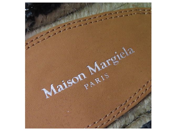 Maison Martin Margiela Espadrillas in pelle con lacci Maison Margiela 22 S38WS0192 - vista 9