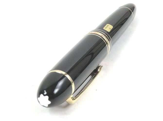 Pluma Montblanc Meisterstück Au750 Negro - vista 4
