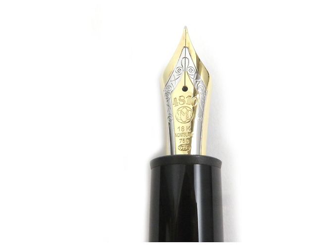 Pluma Montblanc Meisterstück Au750 Negro - vista 5