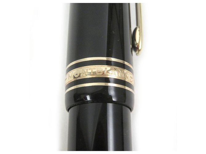 Pluma Montblanc Meisterstück Au750 Negro - vista 7