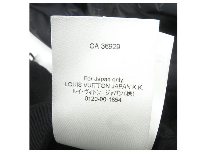 Bomberjacke aus Baumwolle mit Monogramm von Louis Vuitton Schwarz - Ansicht 12