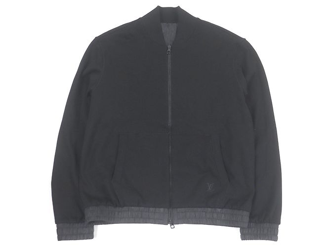 Bomberjacke aus Baumwolle mit Monogramm von Louis Vuitton Schwarz - Ansicht 2