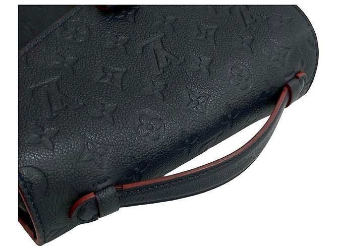 Borsa 2 in 1 Pochette Metis Monogram Empreinte Louis Vuitton Blu - vista 5