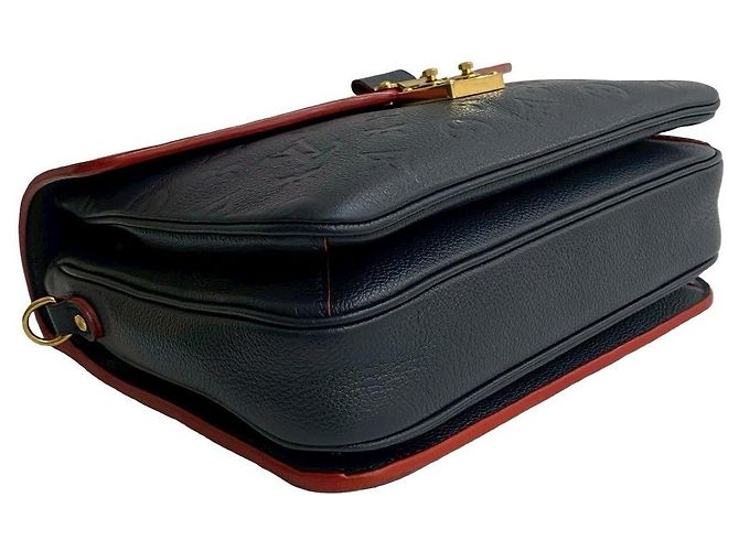 Borsa 2 in 1 Pochette Metis Monogram Empreinte Louis Vuitton Blu - vista 8