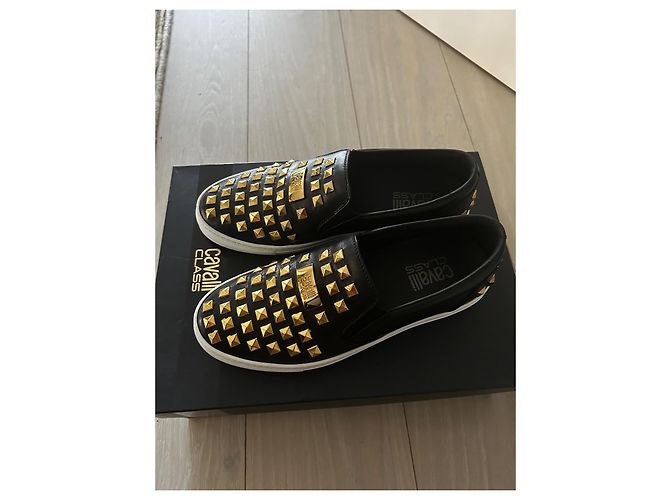 Ballerine Just Cavalli in pelle nera Nero - vista 2