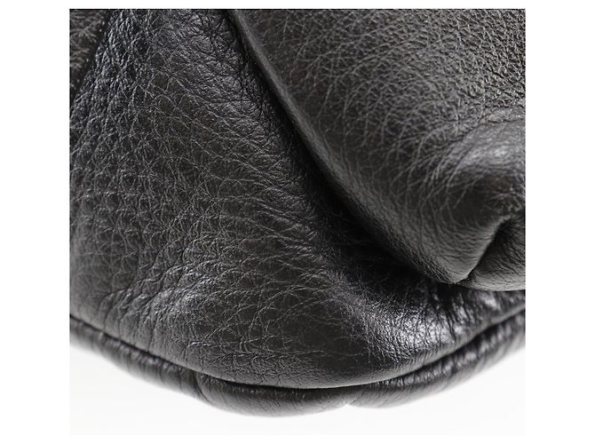 Marsupio in pelle Balenciaga Everyday Nero - vista 5