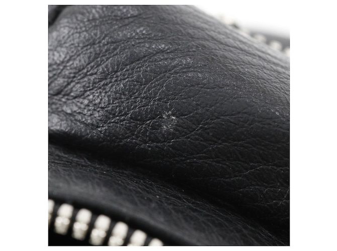 Marsupio in pelle Balenciaga Everyday Nero - vista 7