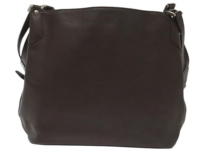 LOUIS VUITTON Borsa a Spalla Epi Mandala MM Mocha M5889D LV Auth 139912 Marrone - vista 13