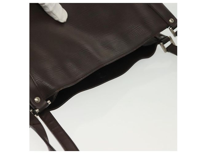 LOUIS VUITTON Borsa a Spalla Epi Mandala MM Mocha M5889D LV Auth 139912 Marrone - vista 6