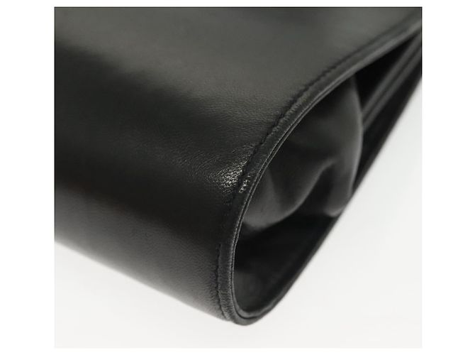 Borsa a Spalla in Pelle Nera e Oro GUCCI 005 406 0284 Auth 135176 Nero D'oro - vista 17
