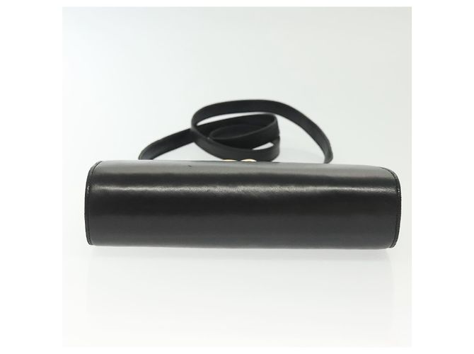 Borsa a Spalla in Pelle Nera e Oro GUCCI 005 406 0284 Auth 135176 Nero D'oro - vista 5