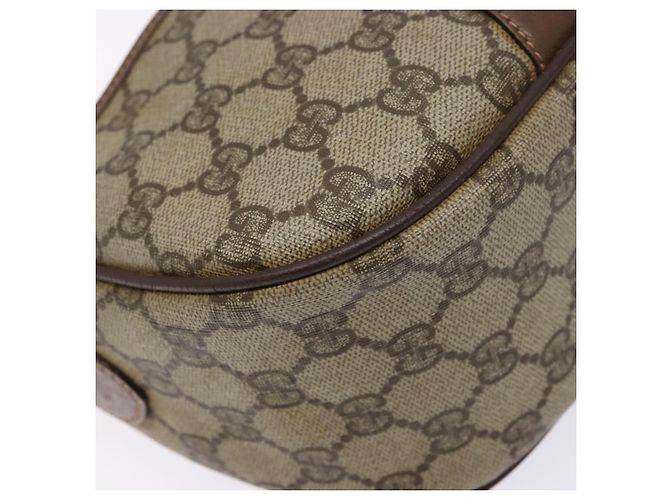 Borsa a Spalla Gucci GG Supreme Web Sherry Line PVC Beige 001 754 6177 Auth 135056 - vista 15