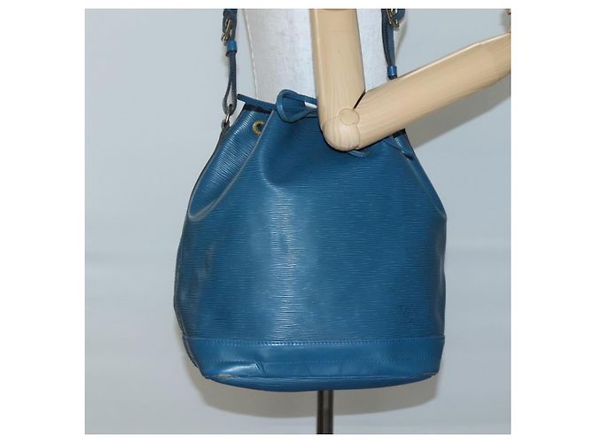 LOUIS VUITTON Borsa a Spalla Epi Noe Blu Toledo M44005 LV Auth ep10419 - vista 20