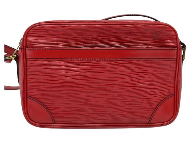 LOUIS VUITTON Borsa a Spalla Epi Trocadero 23 Rossa M52307 LV Auth 127979 Rosso - vista 13