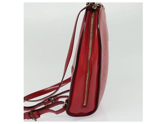 LOUIS VUITTON Zaino Epi Mabillon Rosso Castigliano M52237 LV Auth 140708 - vista 4