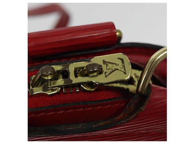 LOUIS VUITTON Zaino Epi Mabillon Rosso Castigliano M52237 LV Auth 140708 - vista 9