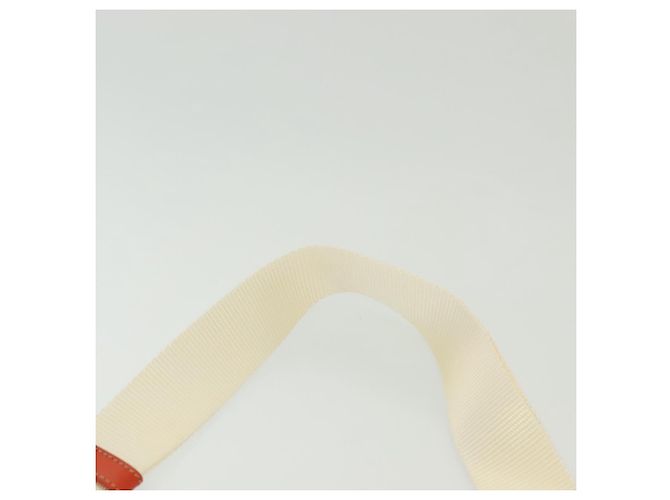 PRADA Borsa a Mano Nylon 2 vie Bianco Argento Auth ti3400 - vista 15