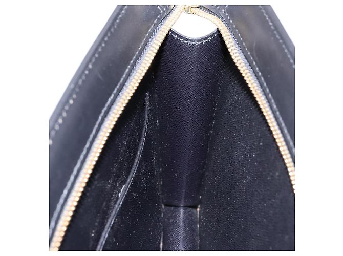 LOUIS VUITTON Epi Pochette Uomo Borsa Clutch Nera M52522 LV Auth fm4856 Nero - vista 18