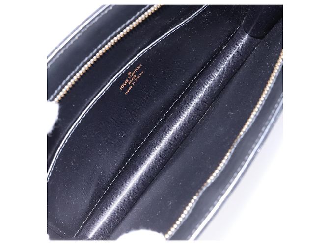 LOUIS VUITTON Epi Pochette Uomo Borsa Clutch Nera M52522 LV Auth fm4856 Nero - vista 9