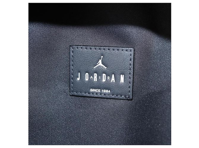 Autre Marque Mochila JORDAN em poliéster preto e prata Auth am9000 - vista 11