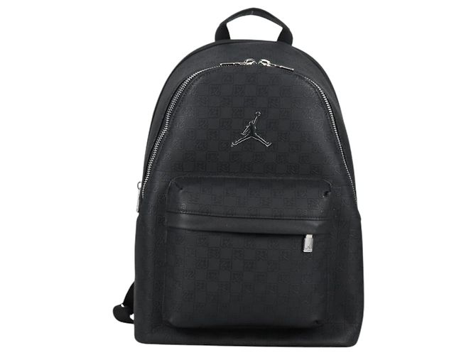 Autre Marque Mochila JORDAN em poliéster preto e prata Auth am9000 - vista 13